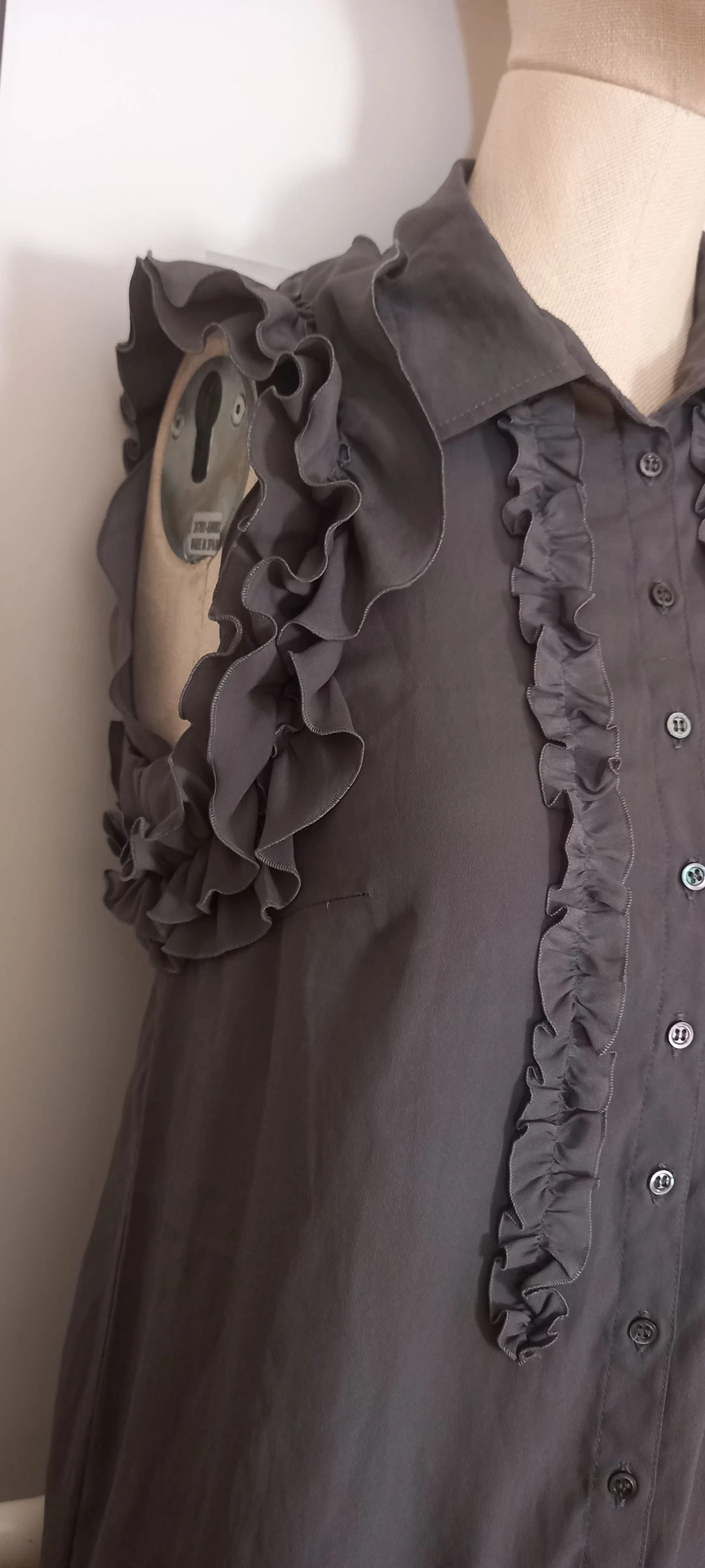Vestido gris Cop.Copine 36 – photo 4